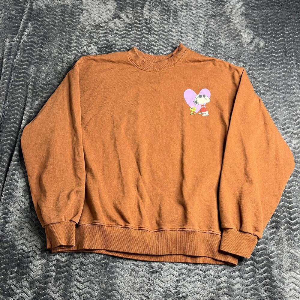 Adult Hanna Andersson Snoopy Peanuts Sweatshirt size M